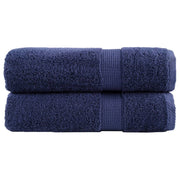 Premium ručnici za ruke SOLUND 2 kom. tamnoplavi 50x100 cm 600 g/m²