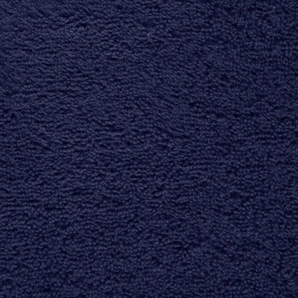 Ručnici SOLUND 2 kom modri 100 x 200 cm 600 gsm