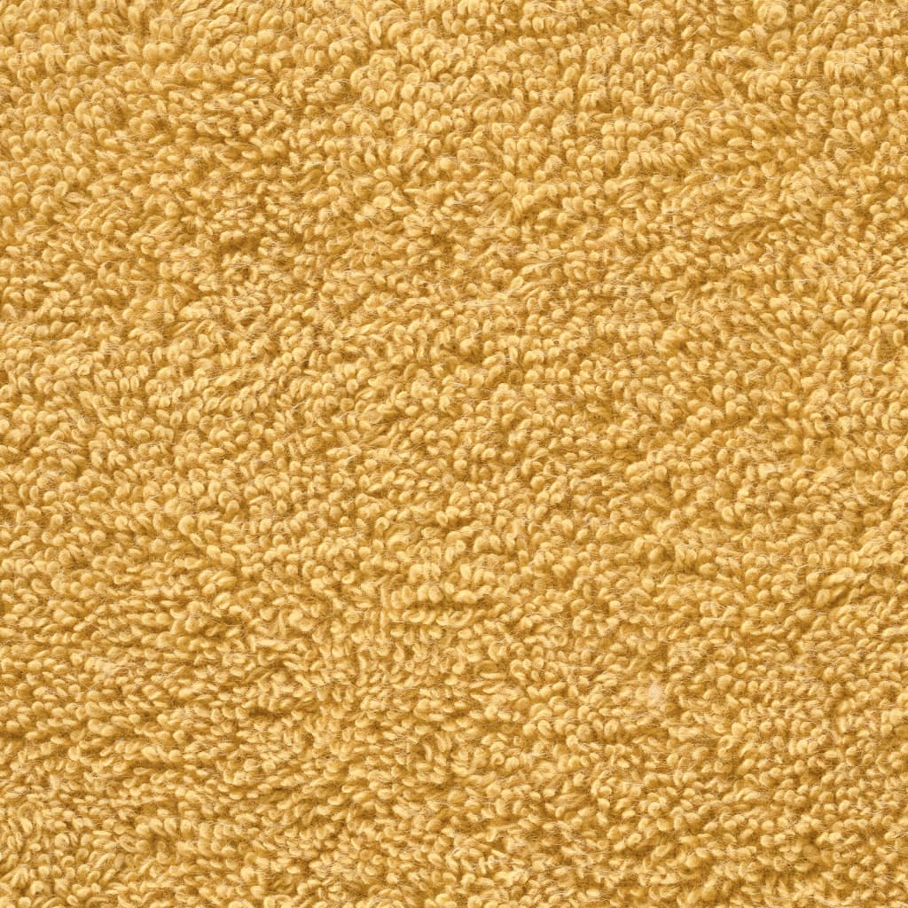 Ručnici za tuširanje SOLUND 10 kom zlatni 70x140cm 600 gsm