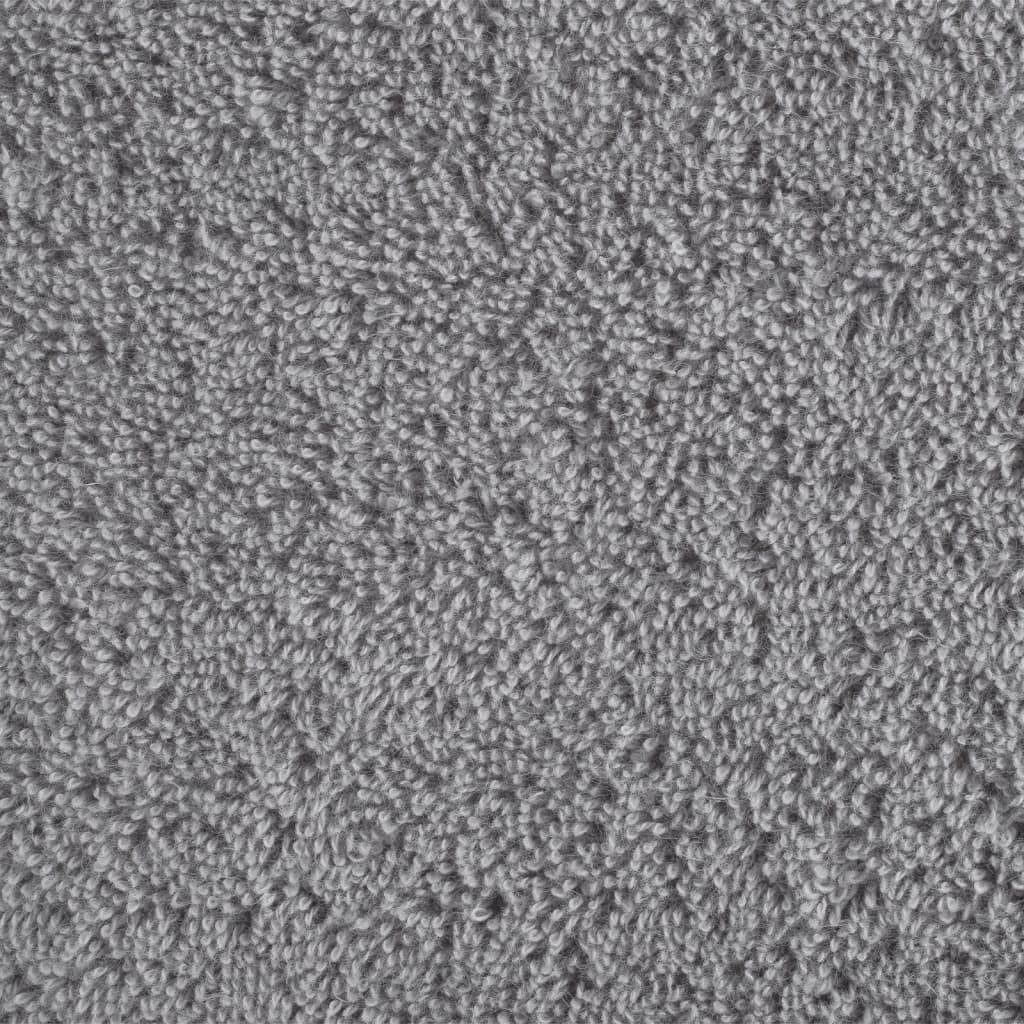 Premium ručnici za goste SOLUND 4 kom. sive 30x50 cm 600 g/m²