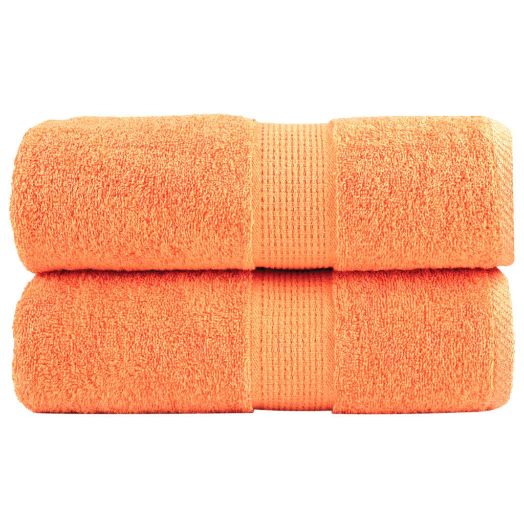 Premium ručnici za pranje SOLUND 2 kom. narančaste 30x30 cm 600 g/m²