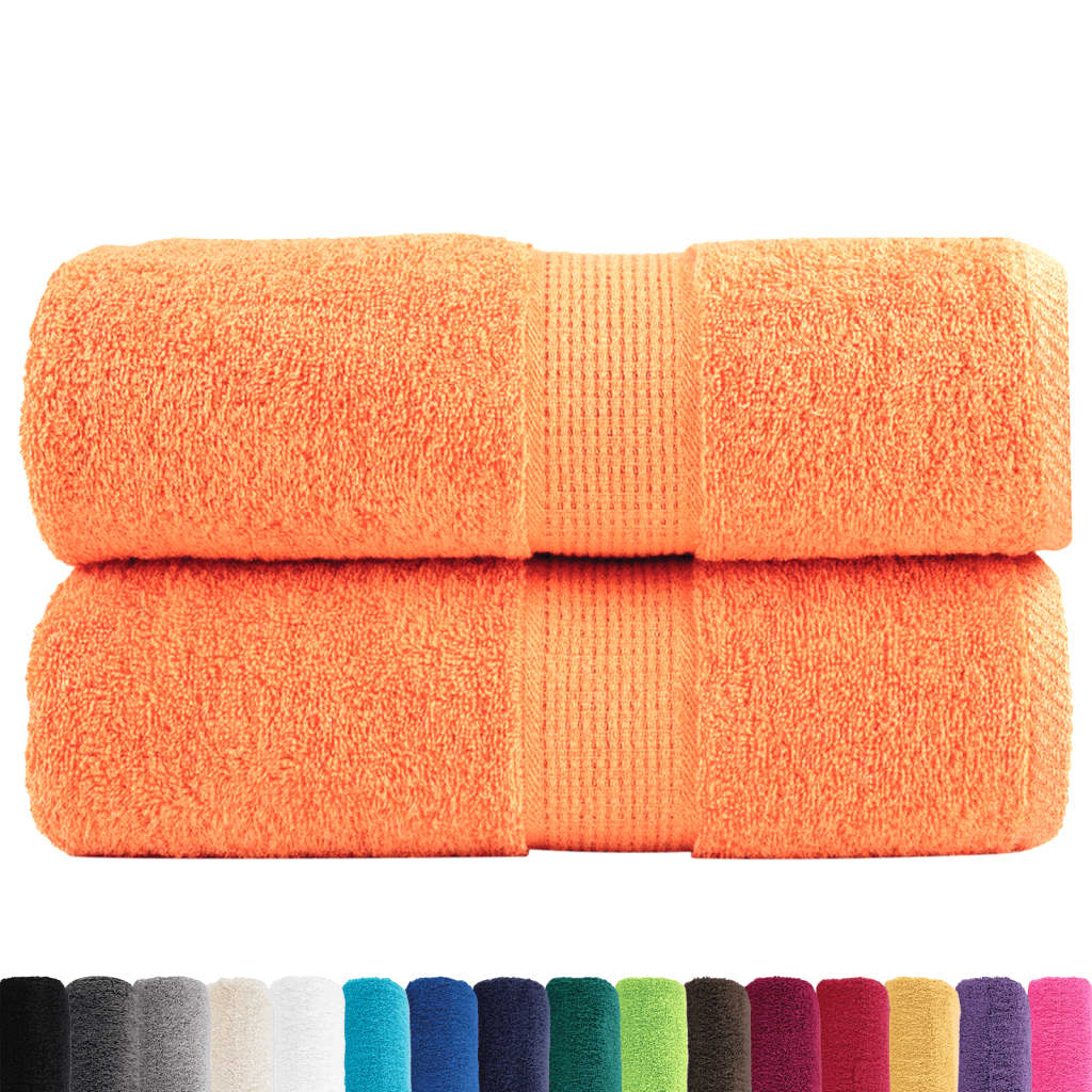 Premium ručnici za pranje SOLUND 2 kom. narančaste 30x30 cm 600 g/m²