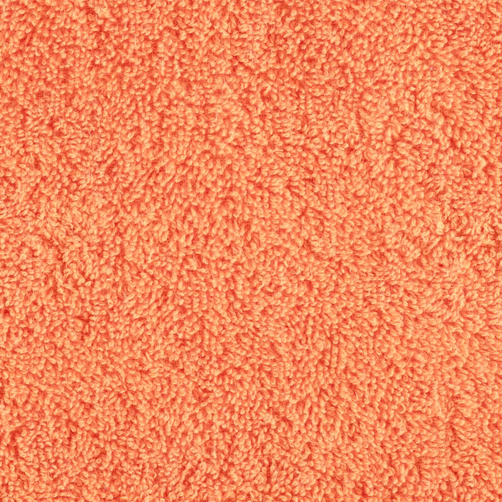 Ručnici SOLUND 4 kom narančasti 100 x 200 cm 600 gsm