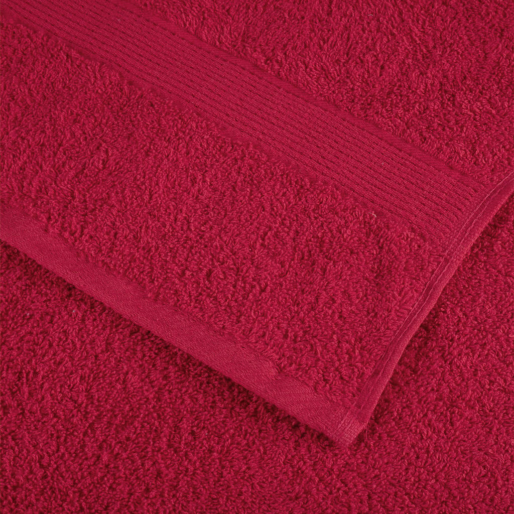 Ručnici za kupanje SOLUND 4 kom tirkizni 100x150 cm 600 gsm