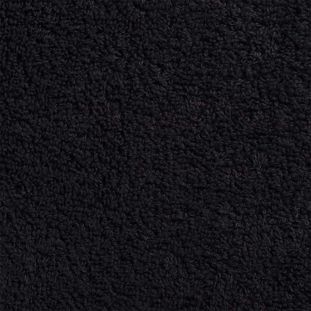 Ručnik za Goste SOLUND 2 pcs Crna 15 x 21 cm 550 gsm