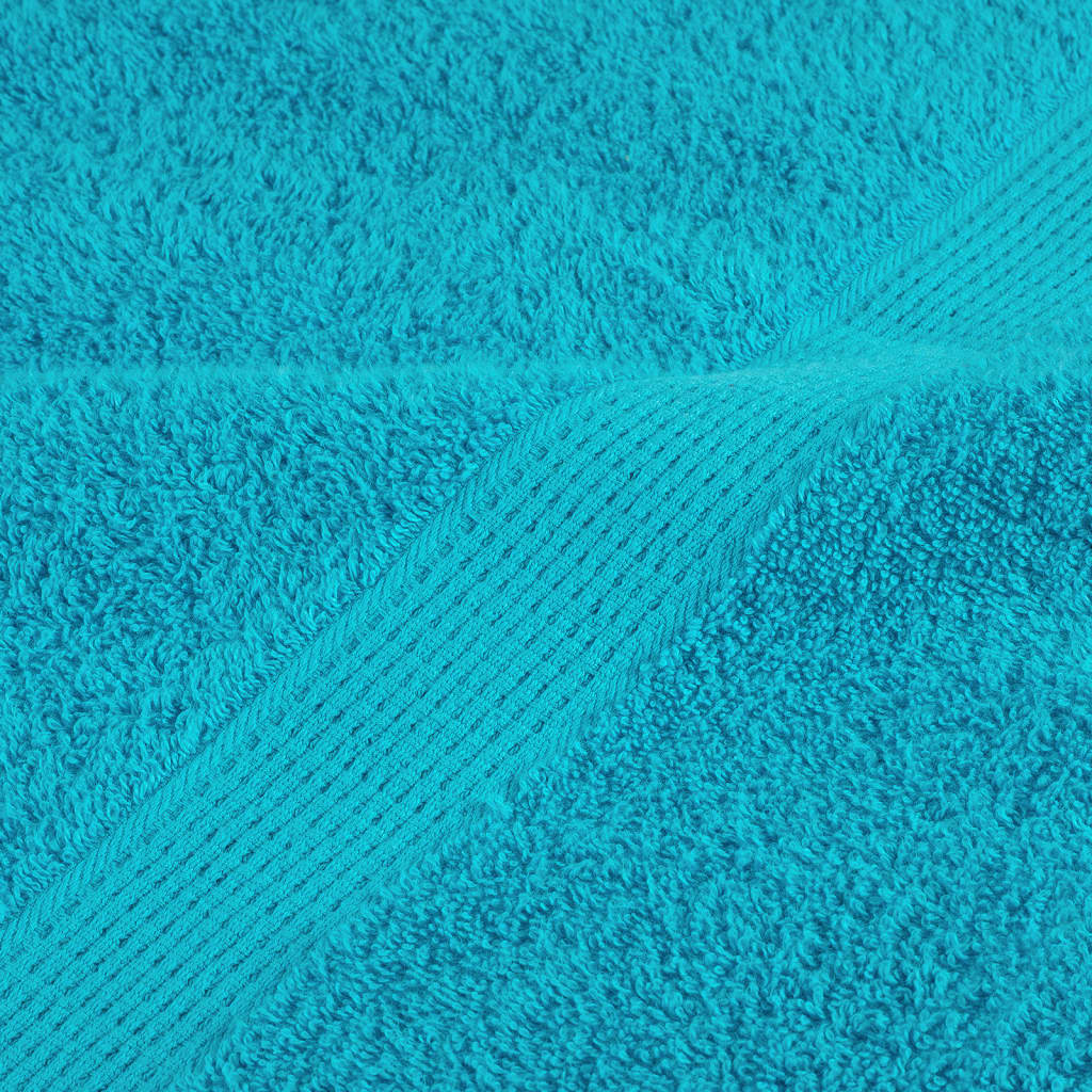 Ručnici SOLUND 4 kom tirkizni 100 x 200 cm 600 gsm