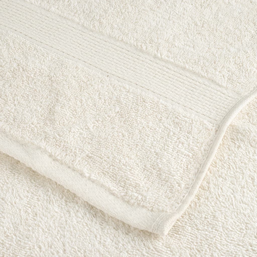 Premium ručnici za ruke SOLUND 2 kom. krem 50x100 cm 600 g/m²