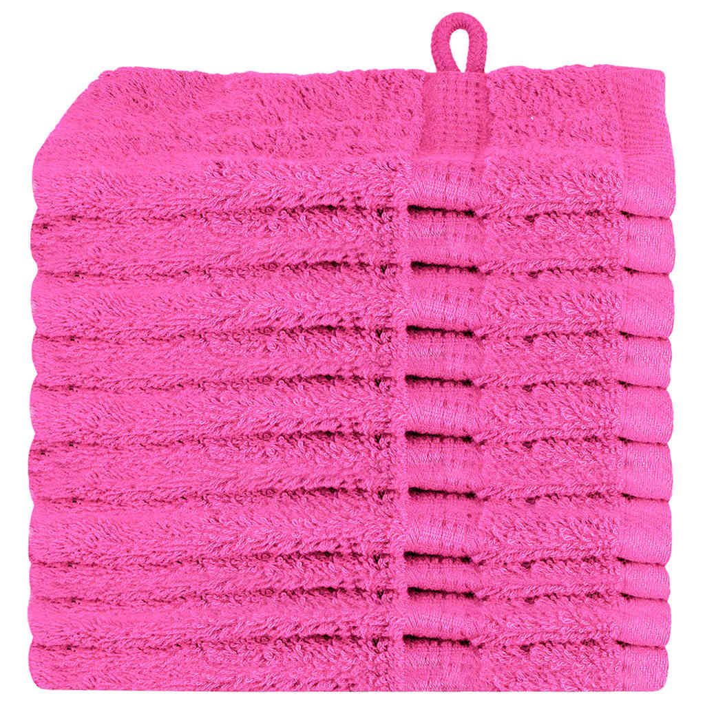 Ručnik za Goste SOLUND 10 pcs Ružičasta 15 x 21 cm 550 gsm