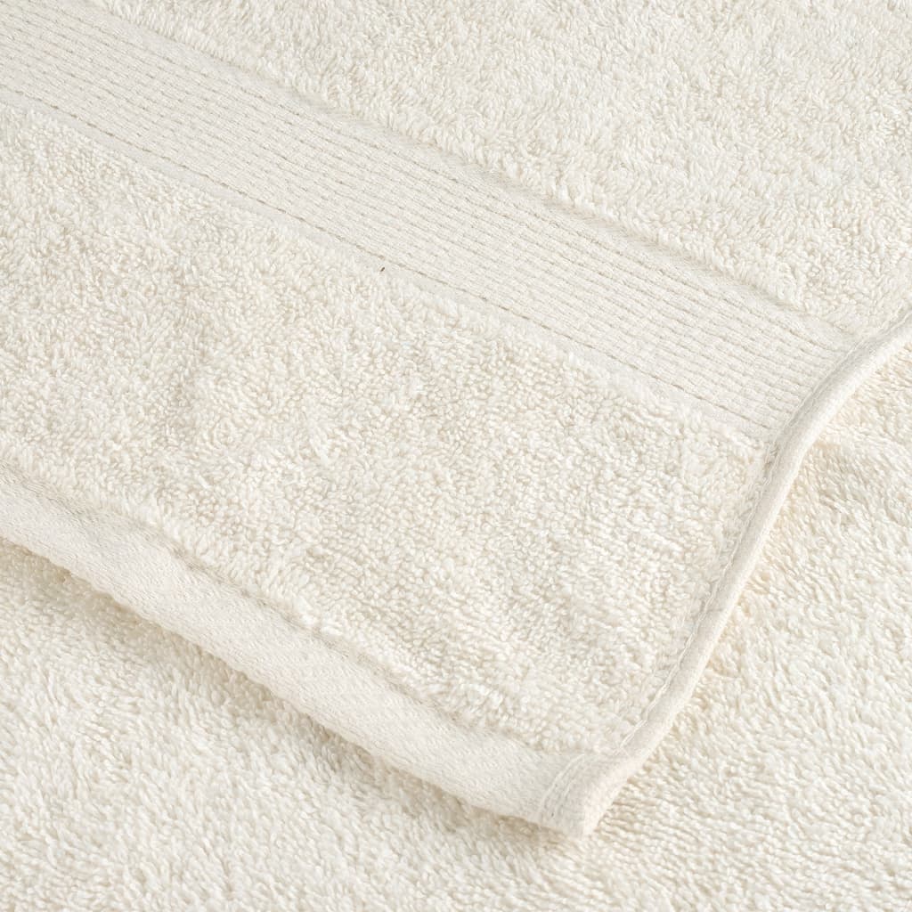 12-dijelni vrhunski set ručnika SOLUND krem 600 gsm