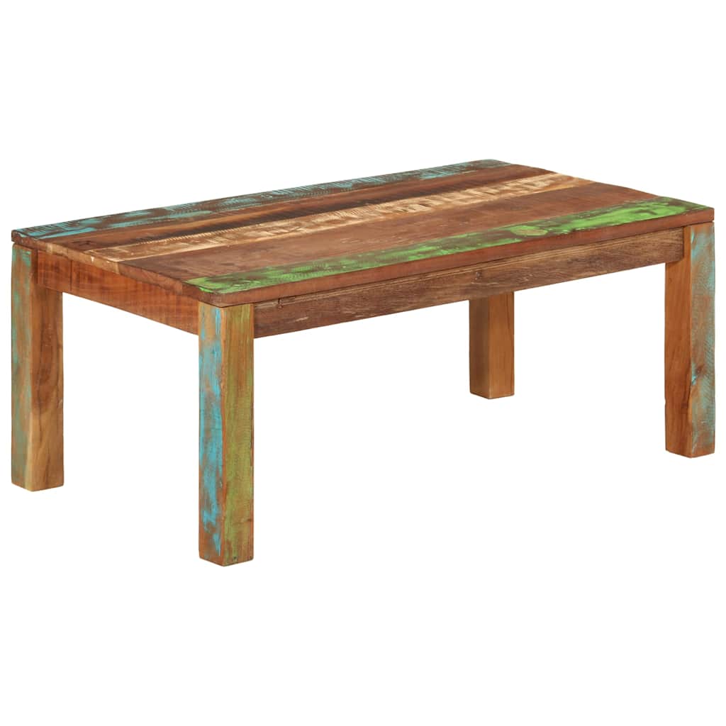 Stolić za kavu 110 x 55 x 40 cm Čvrsto obnovljeno drvo
