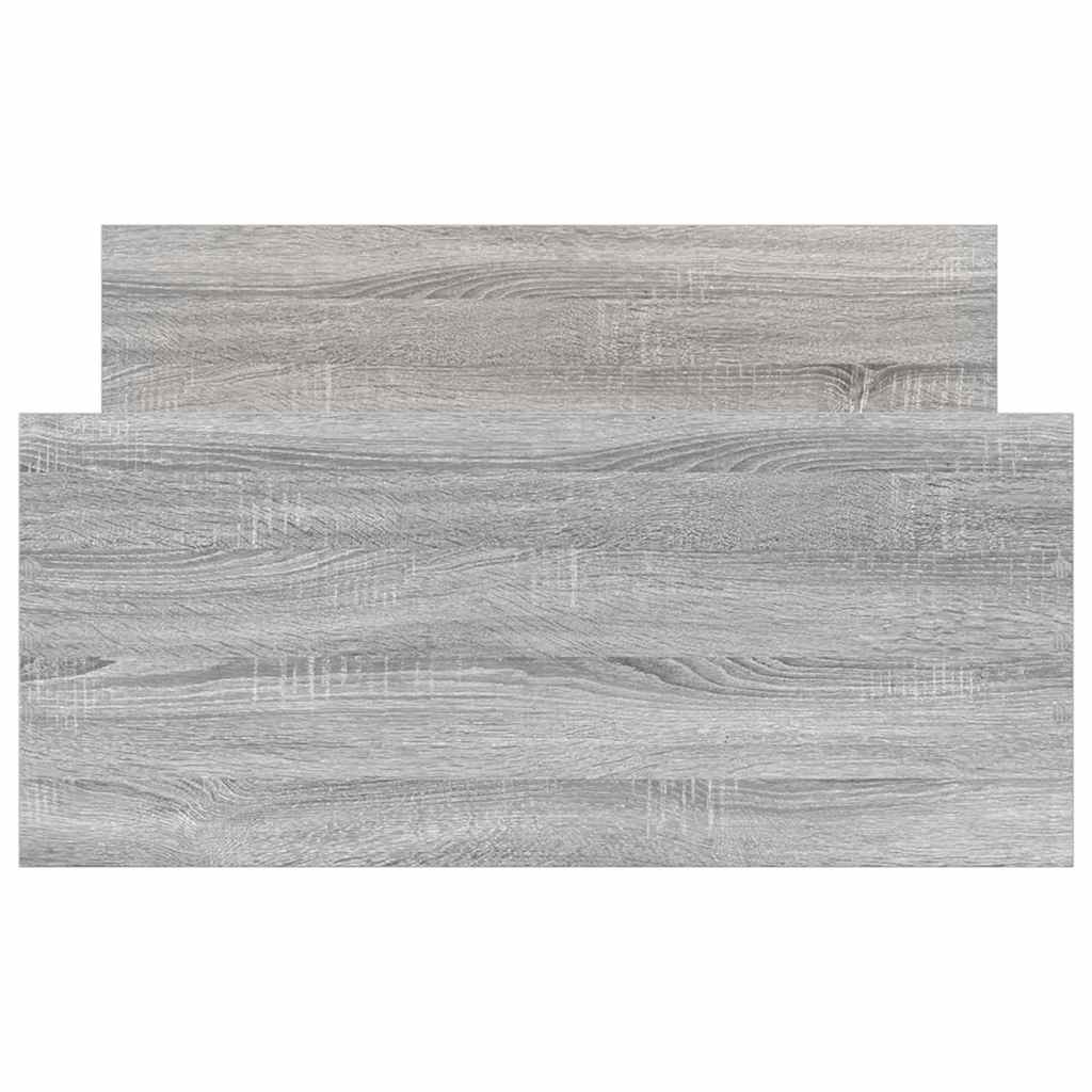 Okvir za krevet boja hrasta 100x200 cm od konstruiranog drva