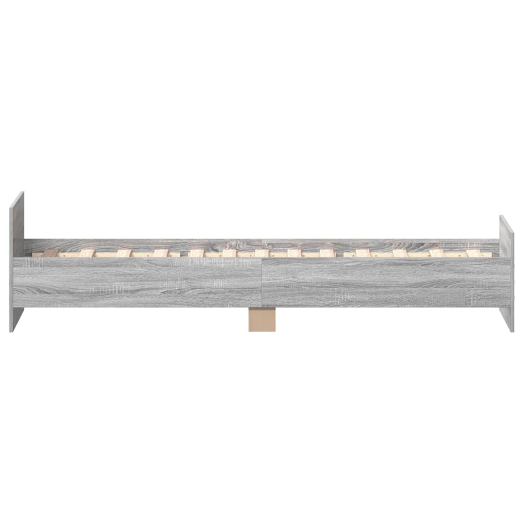 Okvir za krevet boja hrasta 90x190 cm od konstruiranog drva
