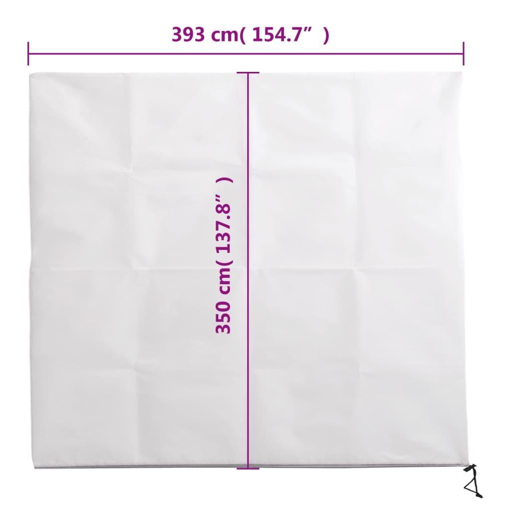 Navlaka za biljke od flisa s patentom 70 g/m² 3,93x3,5 m