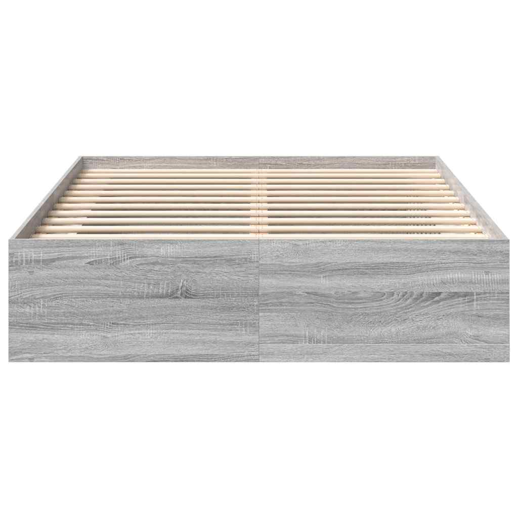 Okvir za krevet boja hrasta 140x190 cm