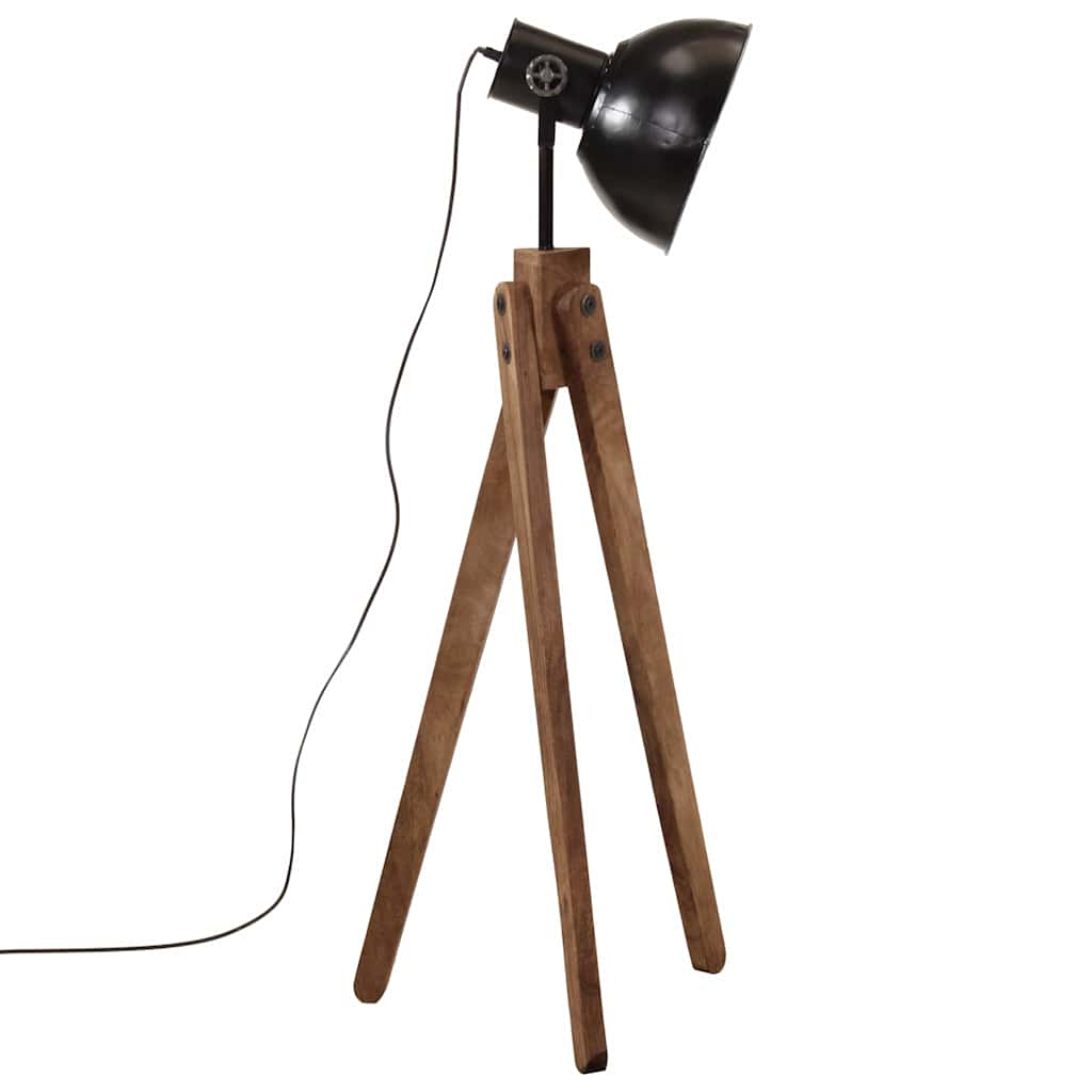 Podna svjetiljka 25 W crna 45x45x120 cm E27