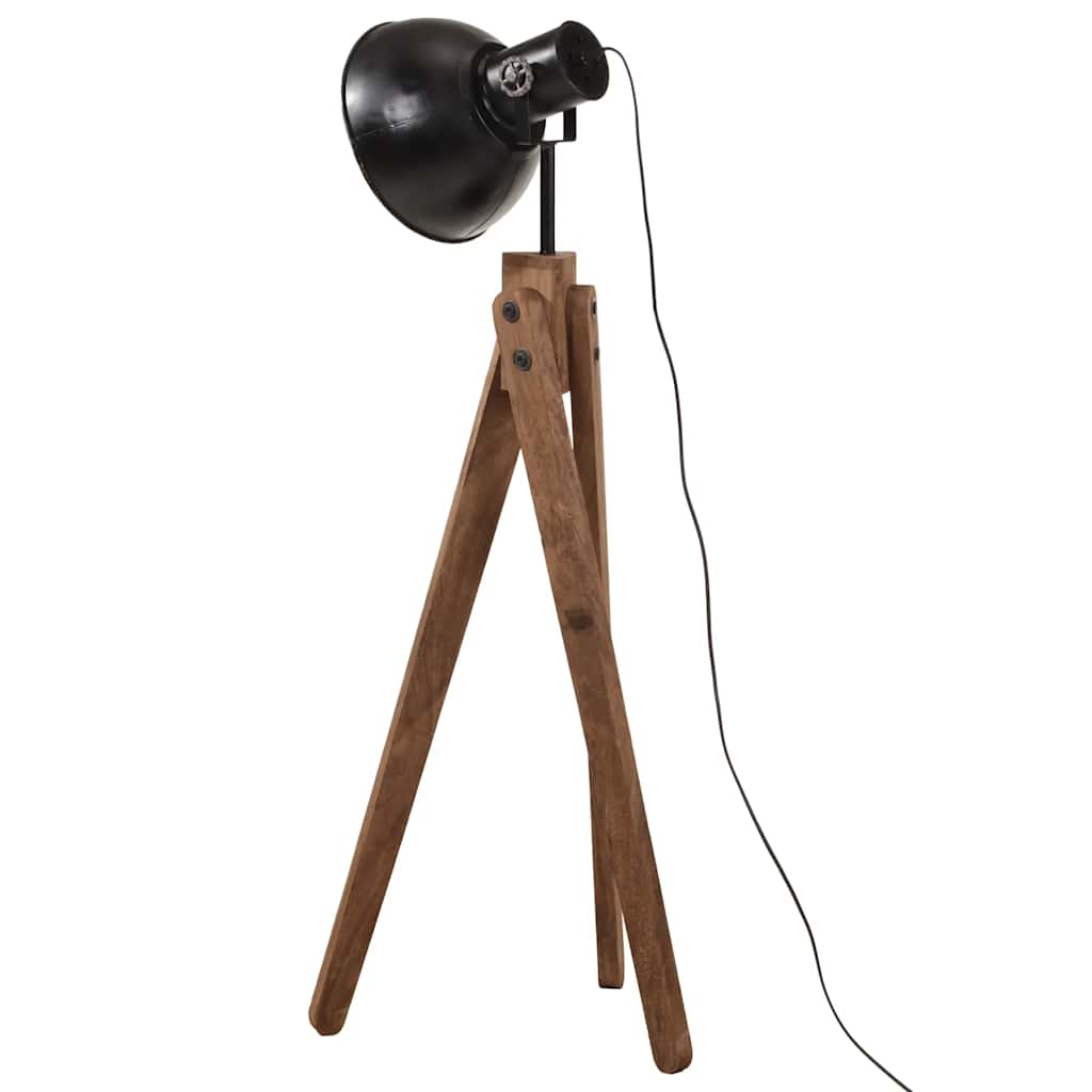 Podna svjetiljka 25 W crna 45x45x120 cm E27