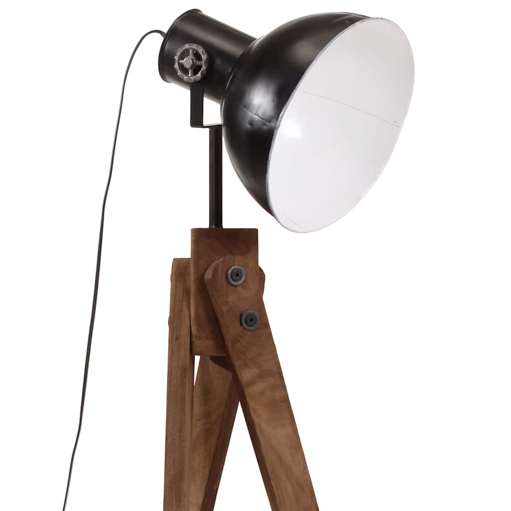 Podna svjetiljka 25 W crna 45x45x120 cm E27