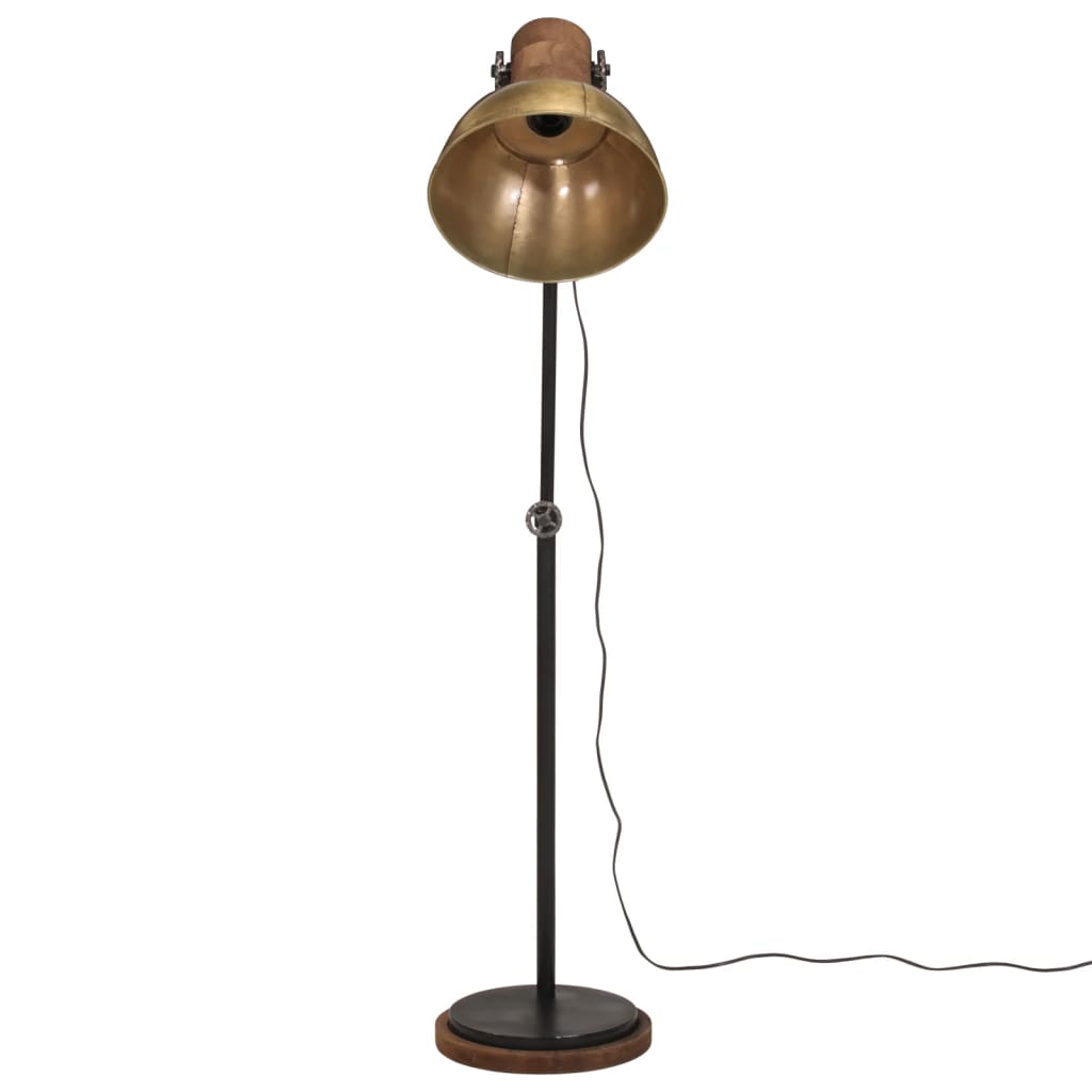 Podna svjetiljka 25 W antikna mjedena 30 x 30 x 100-150 cm E27