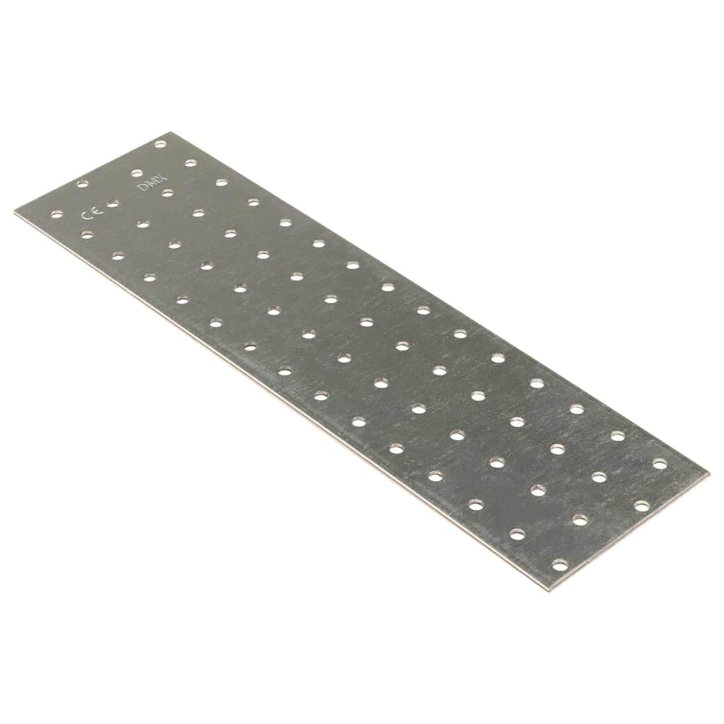 Perforirane ploče 20 kom 2 mm 300 x 80 mm od pocinčanog čelika