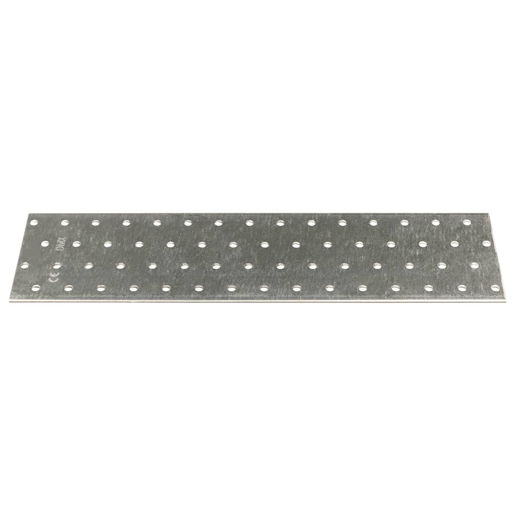 Perforirane ploče 20 kom 2 mm 300 x 80 mm od pocinčanog čelika