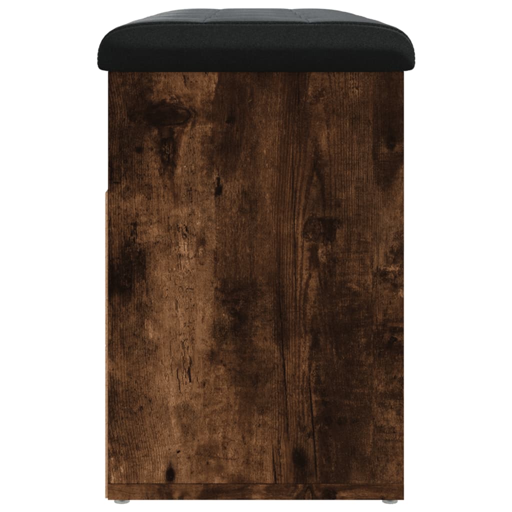 Klupa za cipele boja hrasta 82 x 32 x 45,5 cm konstruirano drvo