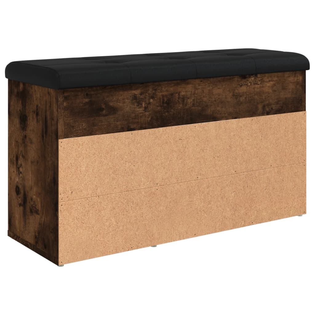 Klupa za cipele boja hrasta 82 x 32 x 45,5 cm konstruirano drvo
