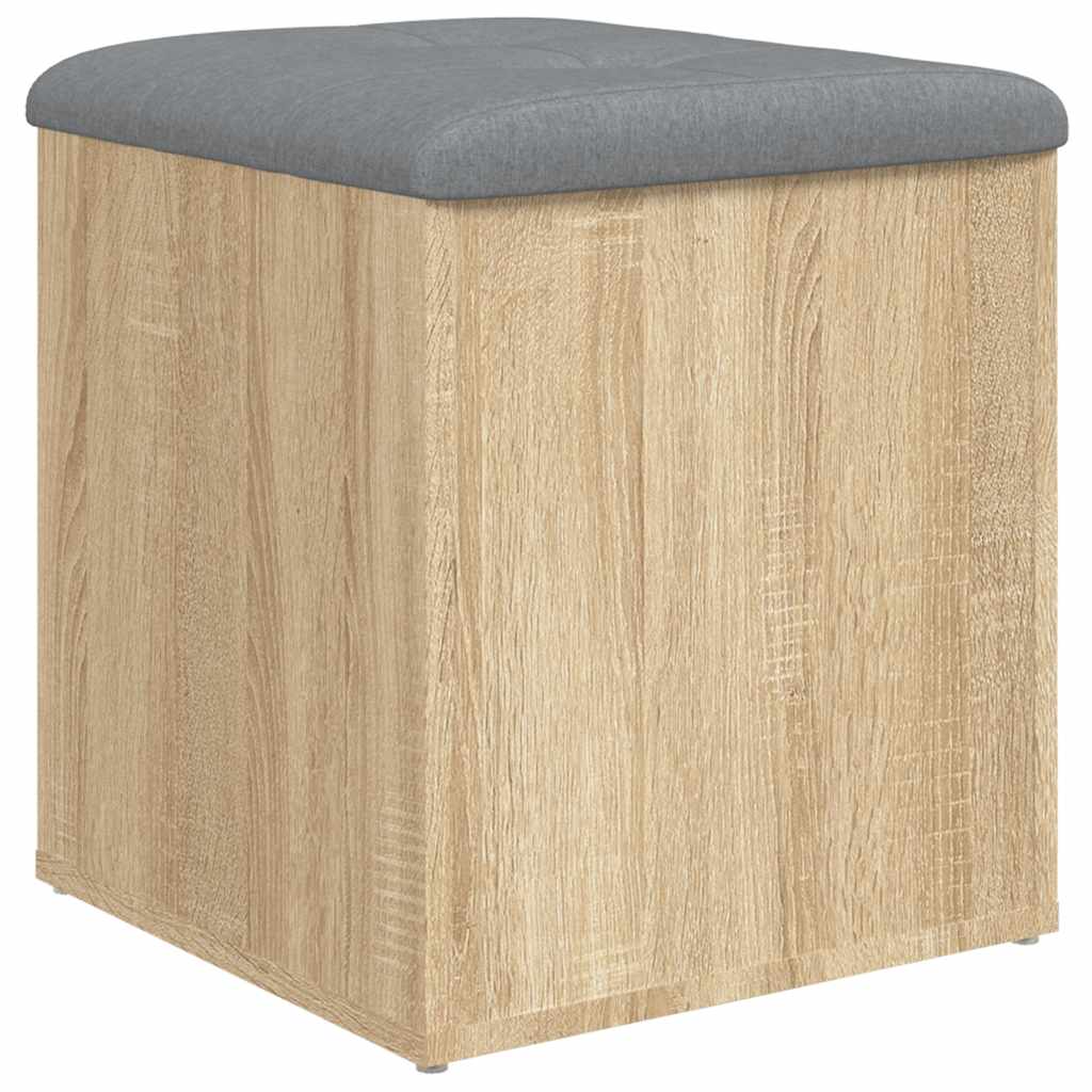 Klupa za odlaganje Sonoma hrast 42x42x45 cm Konstruirano drvo