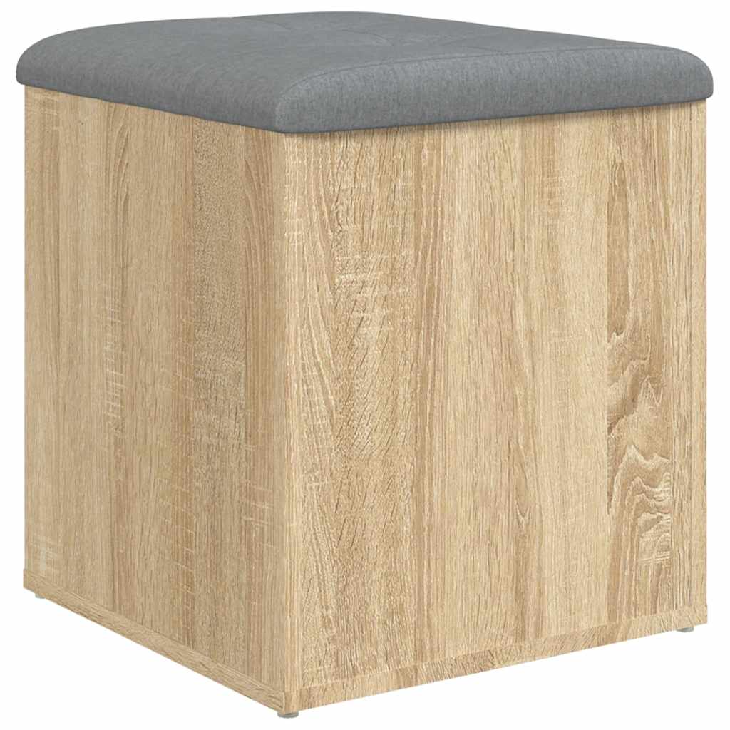 Klupa za odlaganje Sonoma hrast 42x42x45 cm Konstruirano drvo