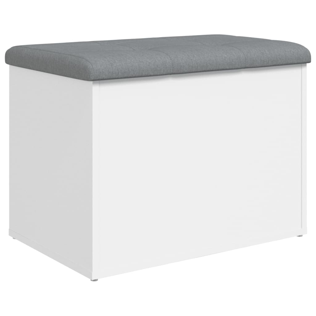Klupa za odlaganje bijela 62x42x45 cm inženjerski drvo