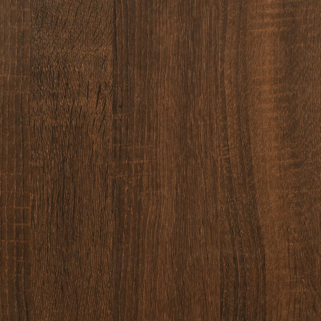 Klupa za pohranu boja hrasta 62x42x46 cm od konstruiranog drva