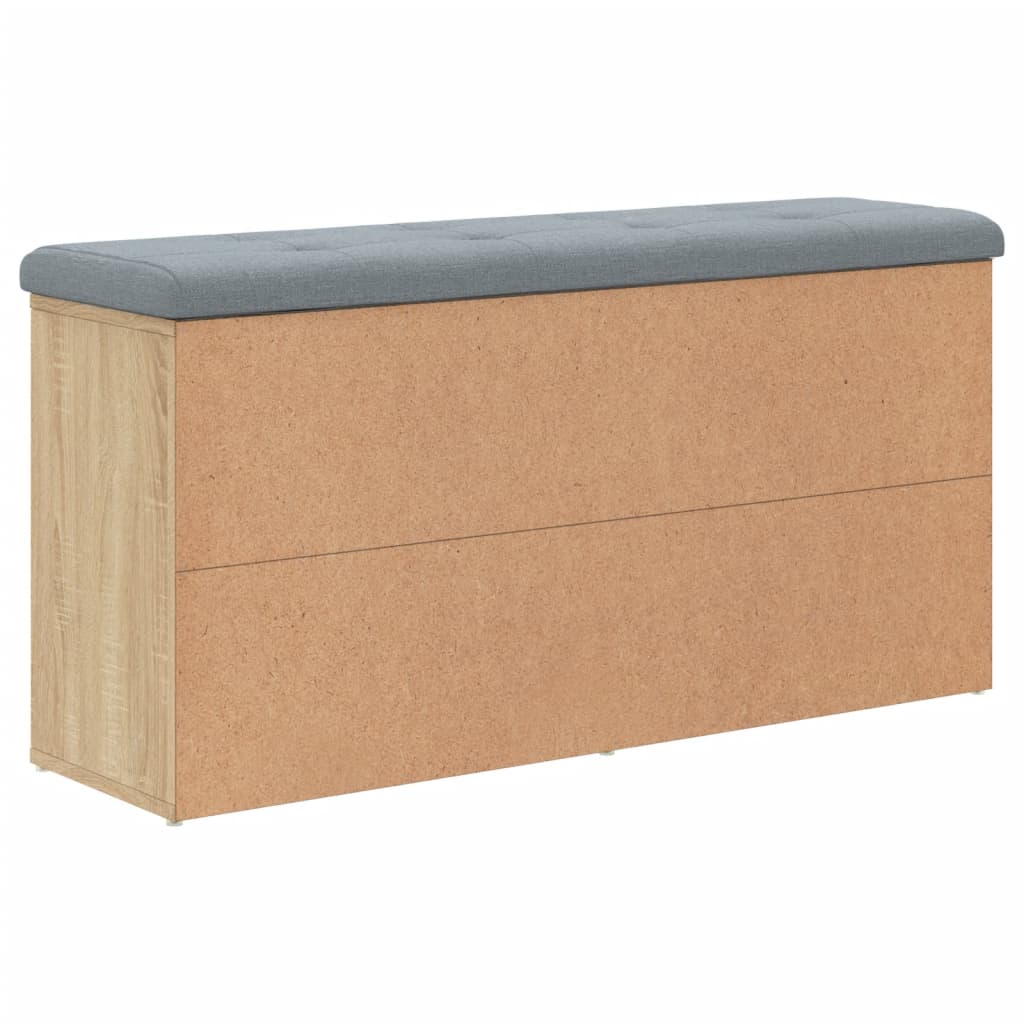 Klupa za cipele boja hrasta 102 x 32 x 50 cm konstruirano drvo