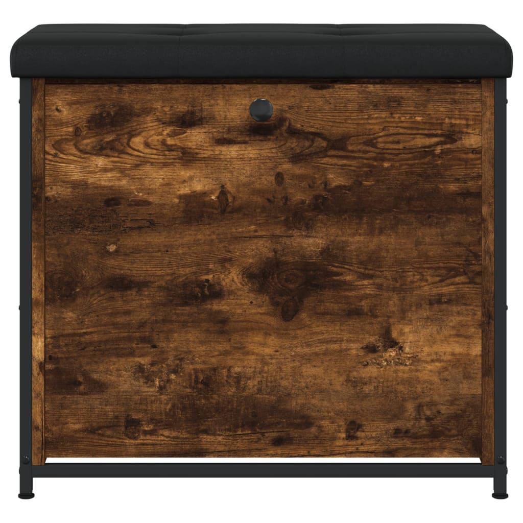 Klupa za cipele s preklopnom ladicom boja hrasta 62x32x56 cm