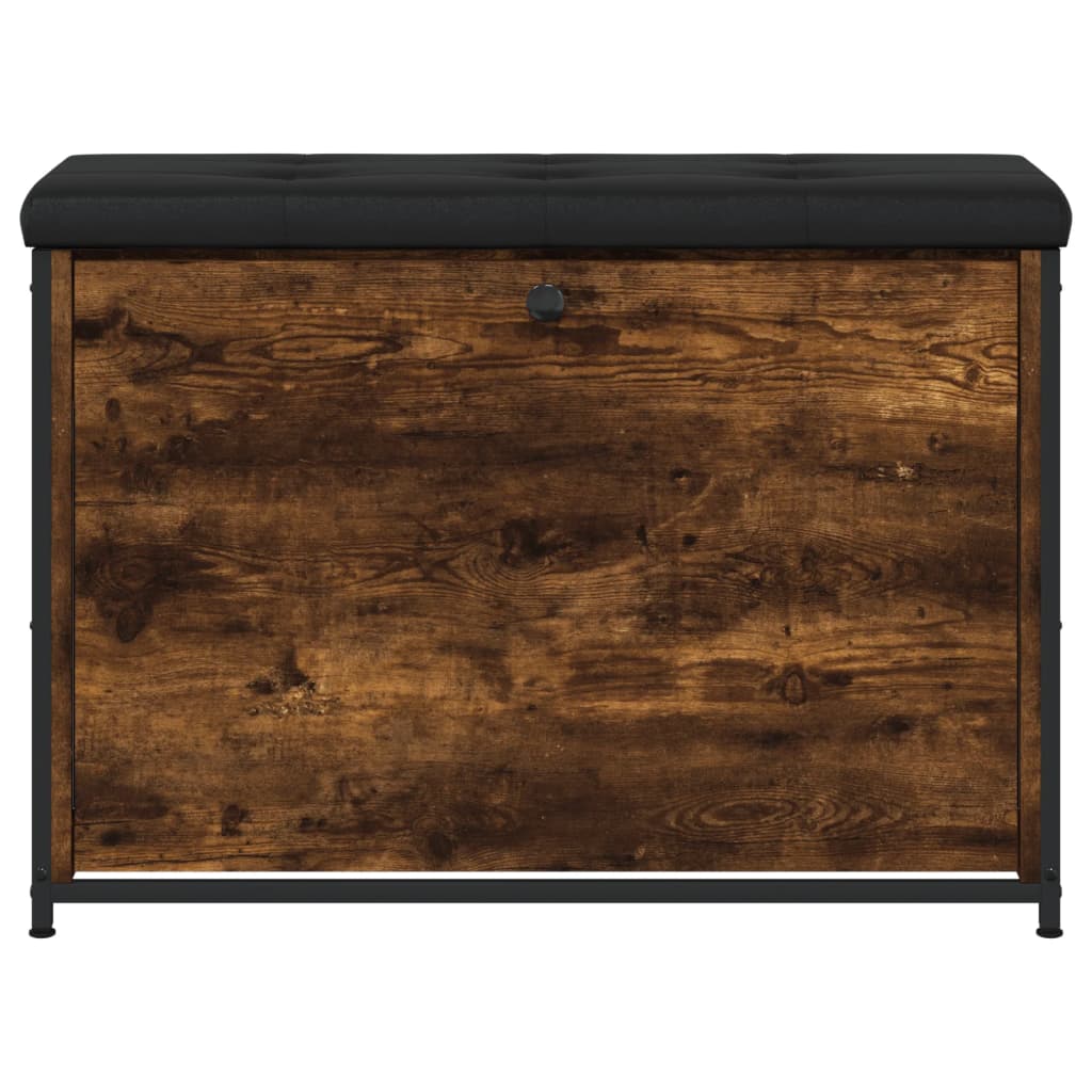 Klupa za cipele s preklopnom ladicom boja hrasta 82x32x56 cm
