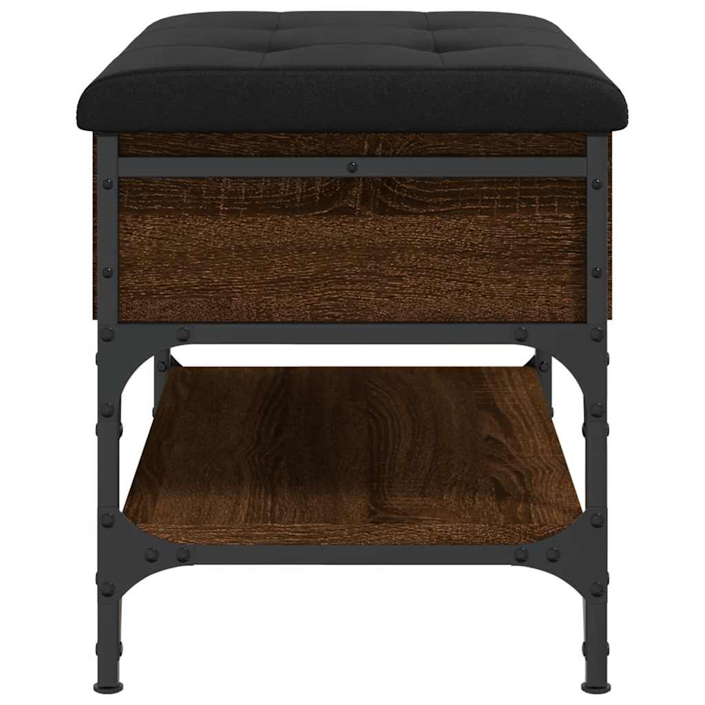 Klupa za cipele boja hrasta 62x42x45 cm od konstruiranog drva