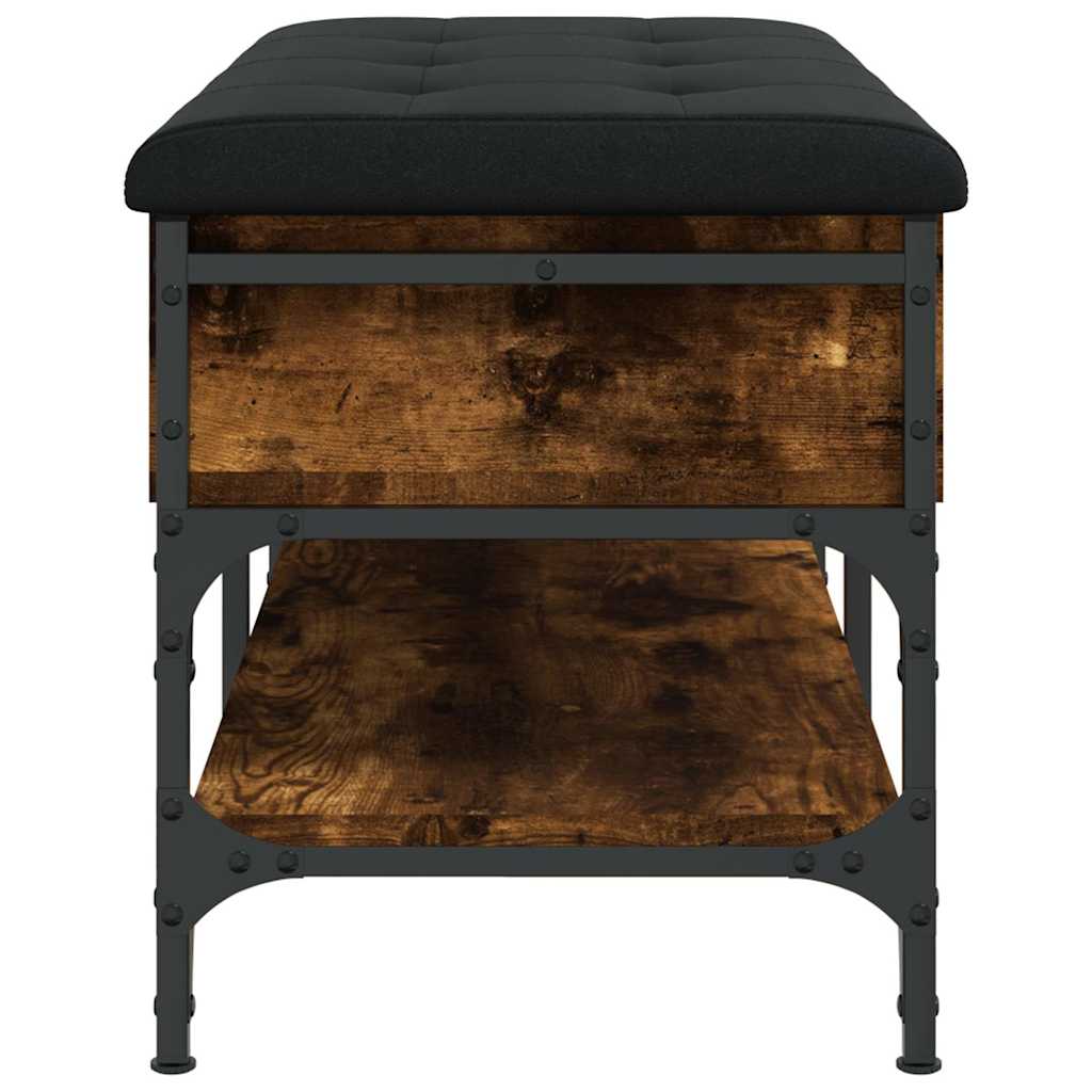 Klupa za cipele boja hrasta 82x42x45 cm od konstruiranog drva