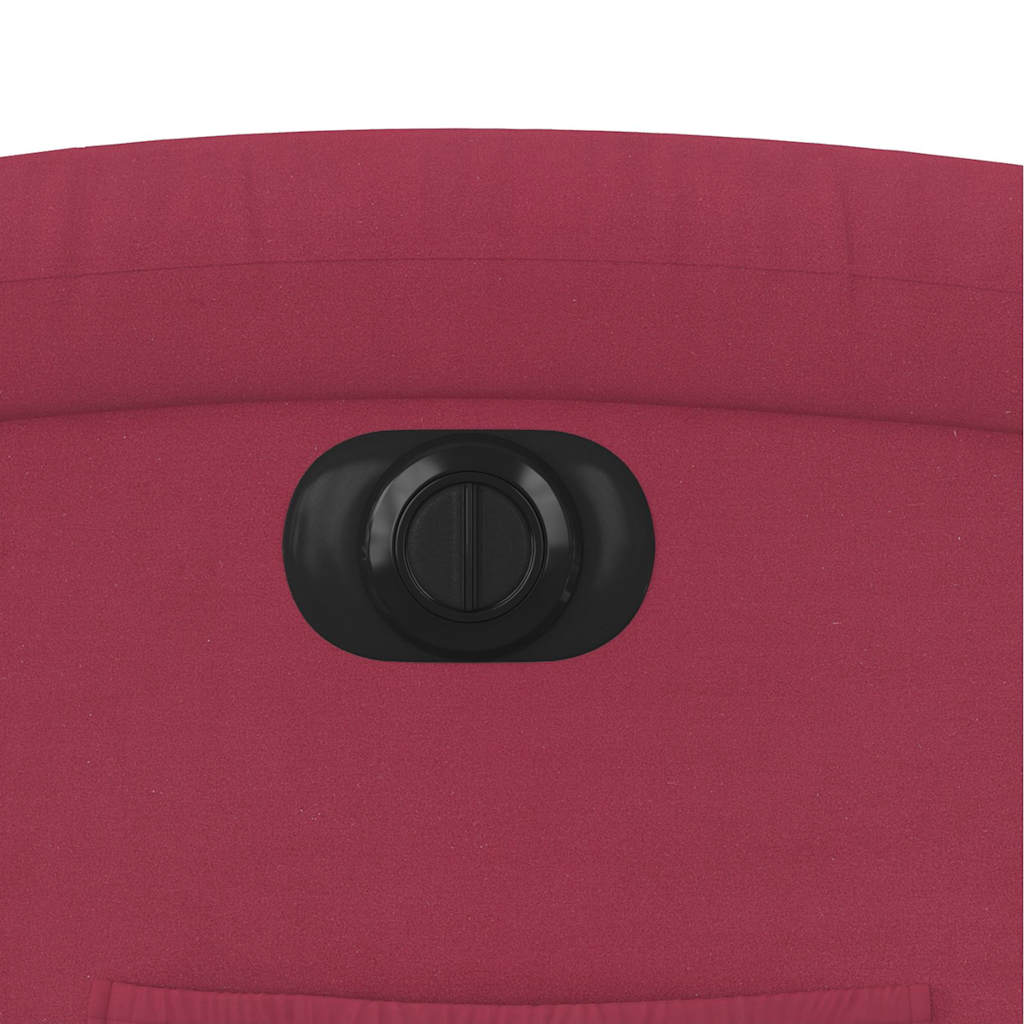 Električni naslonjač na podizanje boja vina baršunasti
