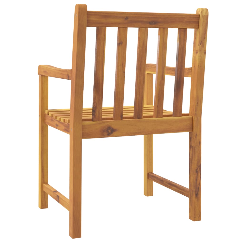 Vrtne stolice 4 kom 56 x 55,5 x 90 cm od masivnog drva bagrema