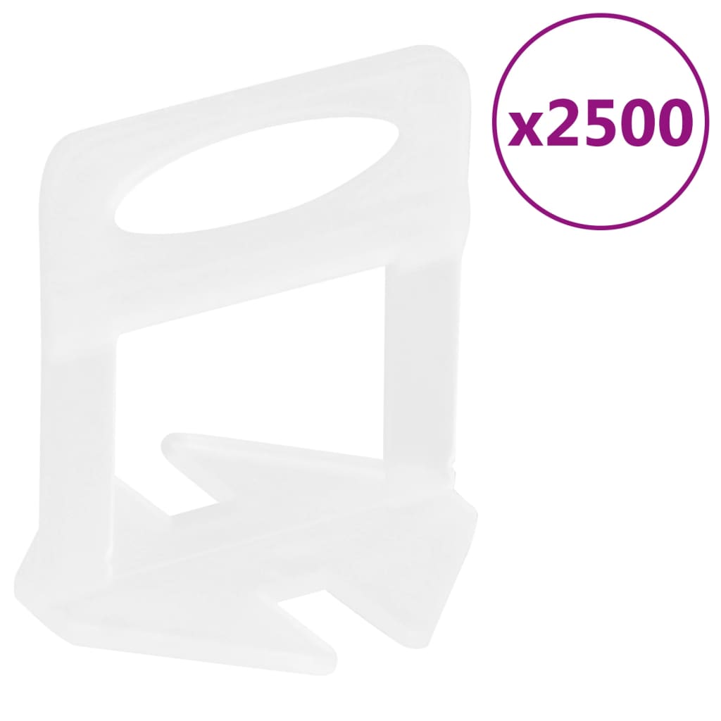 Kopče za niveliranje pločica 2500 kom 2 mm