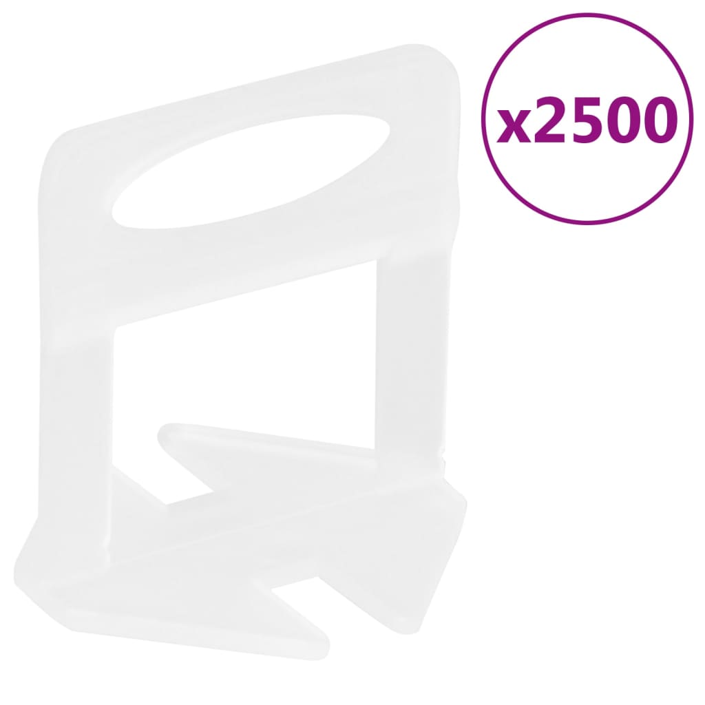 Sustav za niveliranje pločica 500 klinova 2500 kopči 1,5 mm