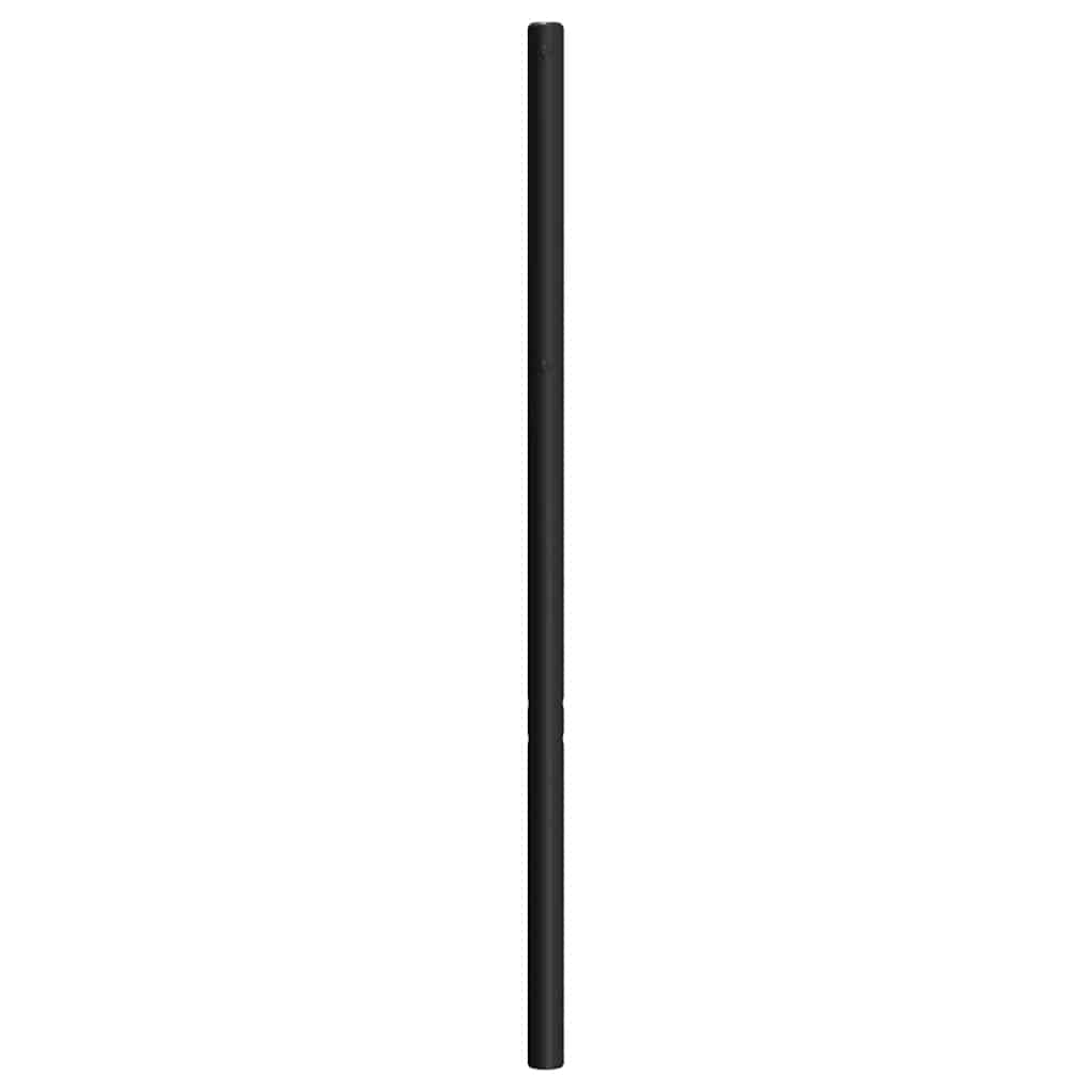 Metalno zamjensko uzglavlje crno 193 cm