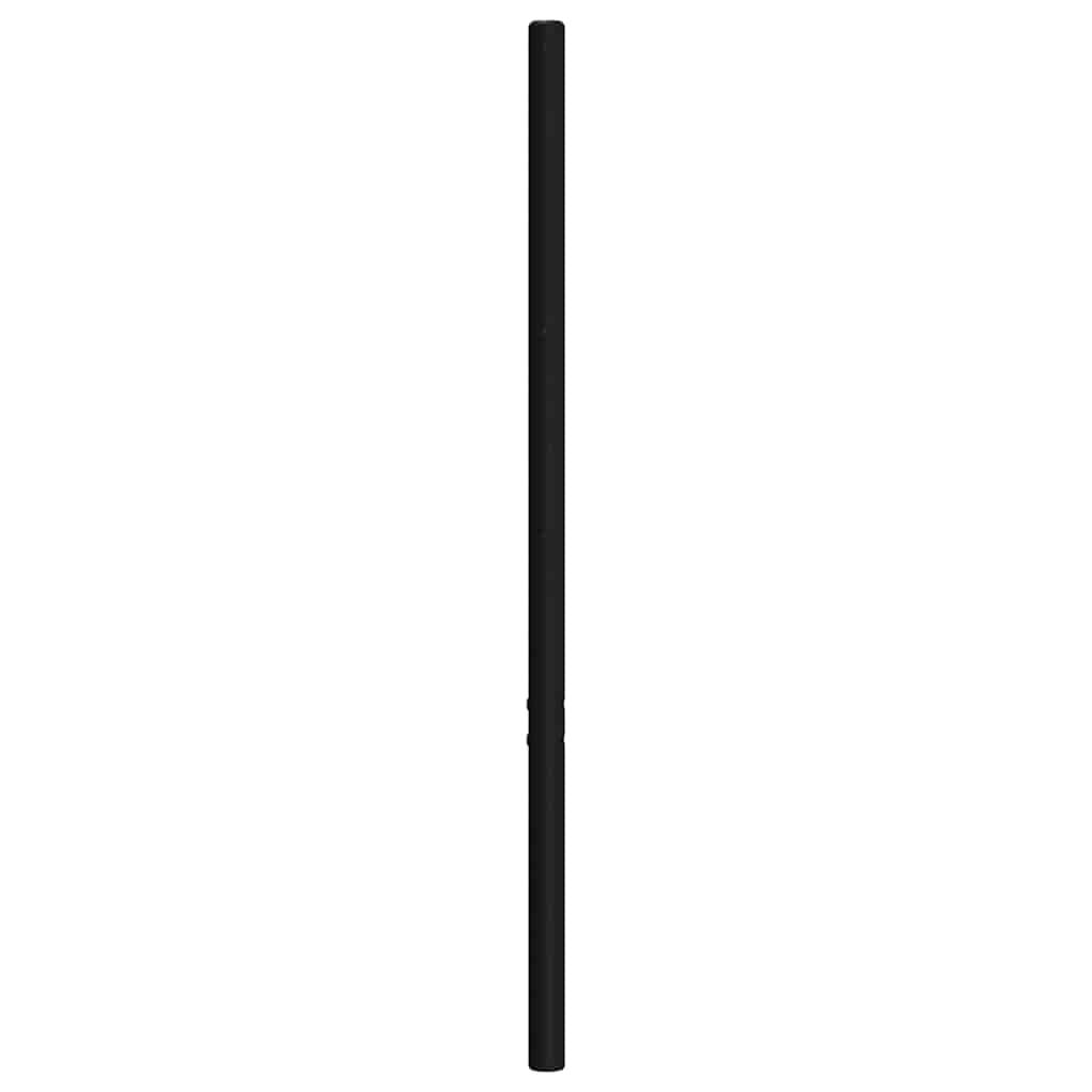 Metalno zamjensko uzglavlje crno 150 cm