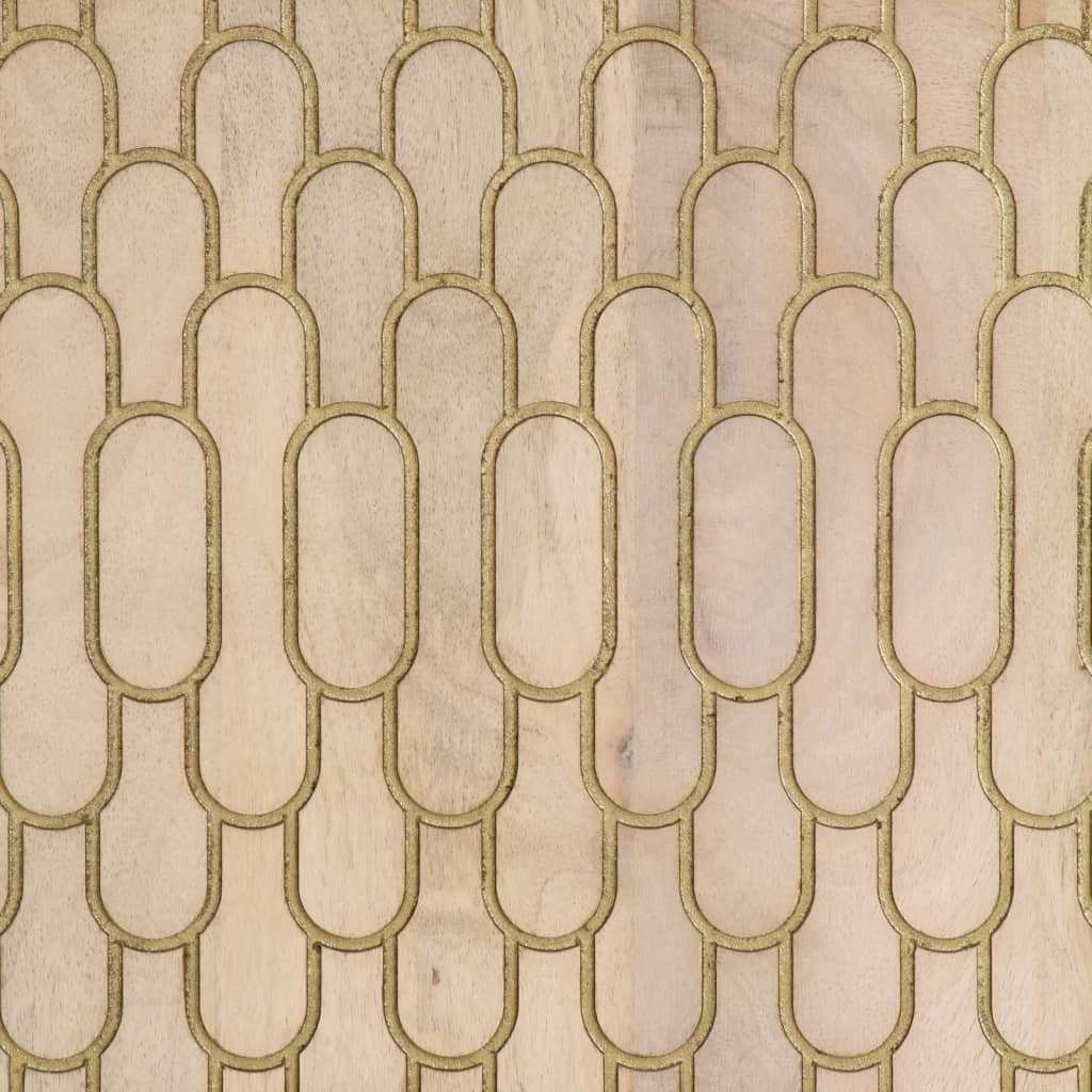 Bočni ormarići 3 kom 60 x 33 x 75 cm od masivnog drva manga