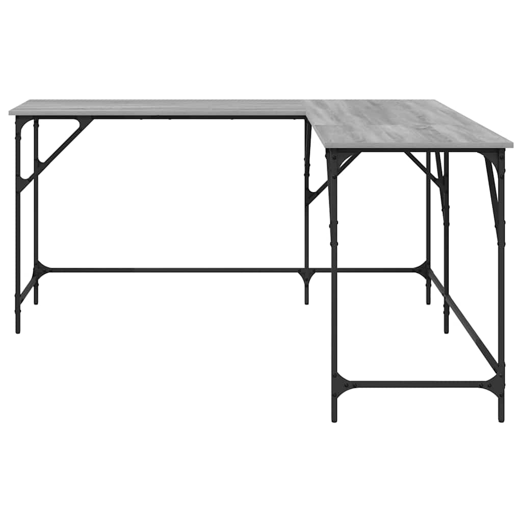 Radni stol boja hrasta sonome 149x149x75 cm konstruirano drvo