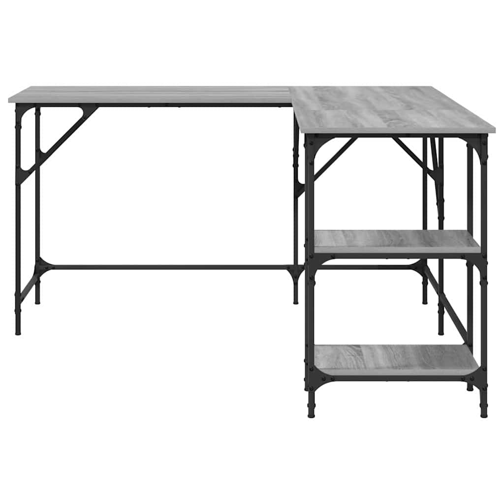 Radni stol boja hrasta sonome 139x139x75 cm konstruirano drvo