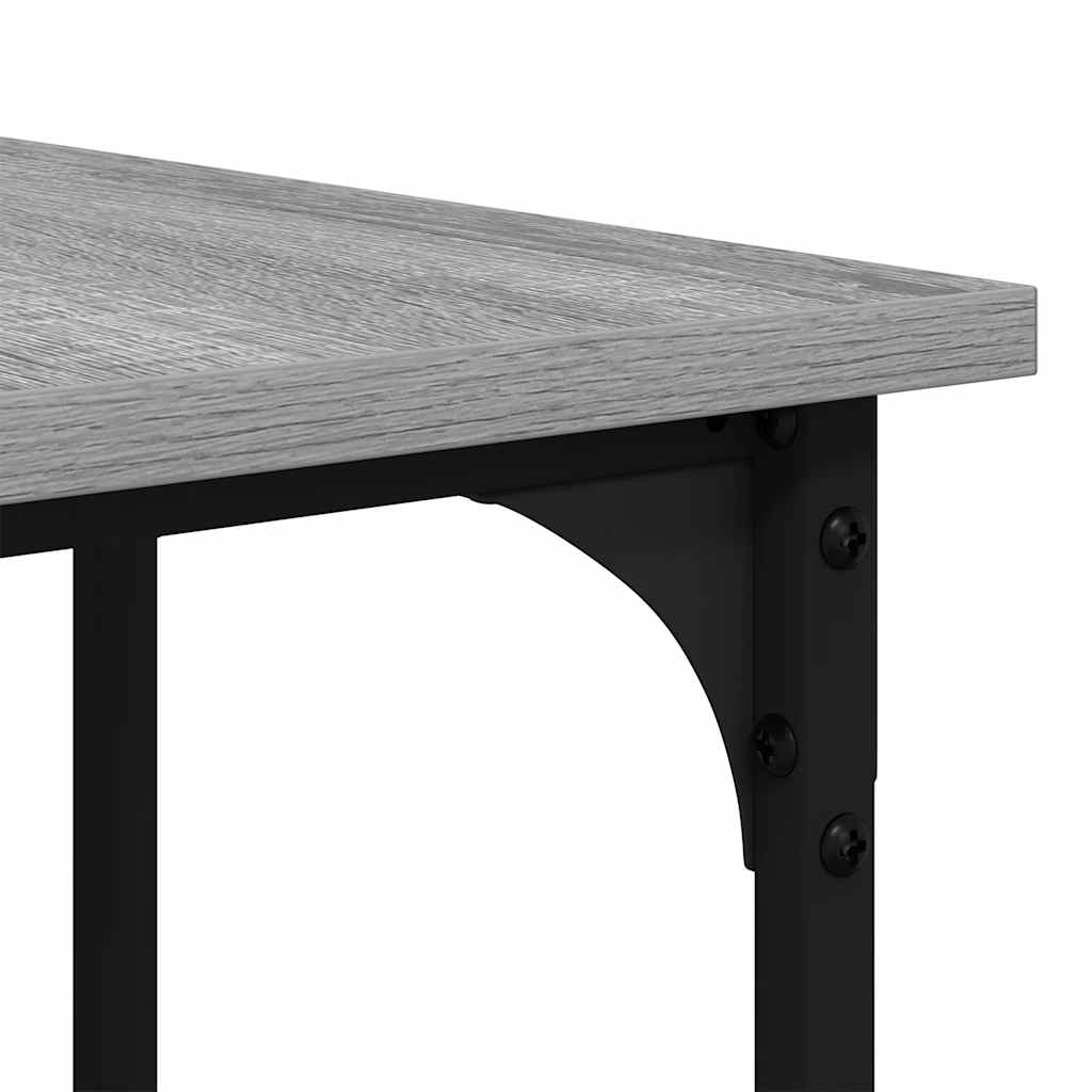 Radni stol boja hrasta sonome 139x139x75 cm konstruirano drvo