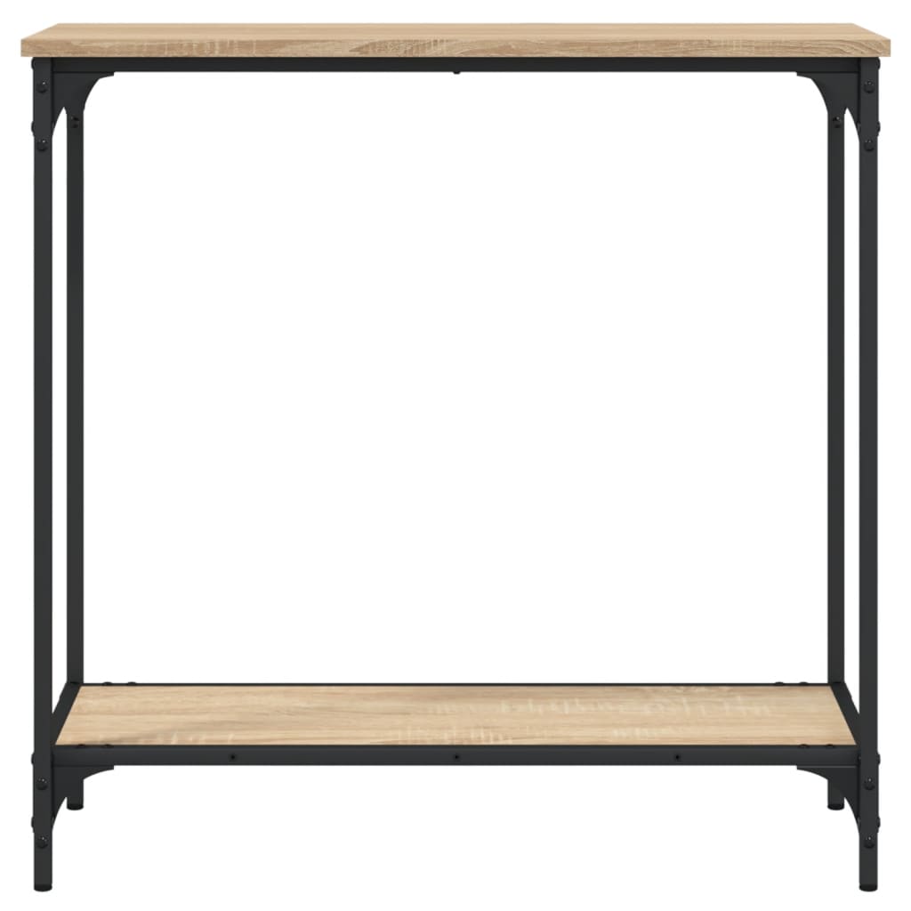 Konzolni stolić Sonoma hrast 75x30,5x75 cm Konstruirano drvo