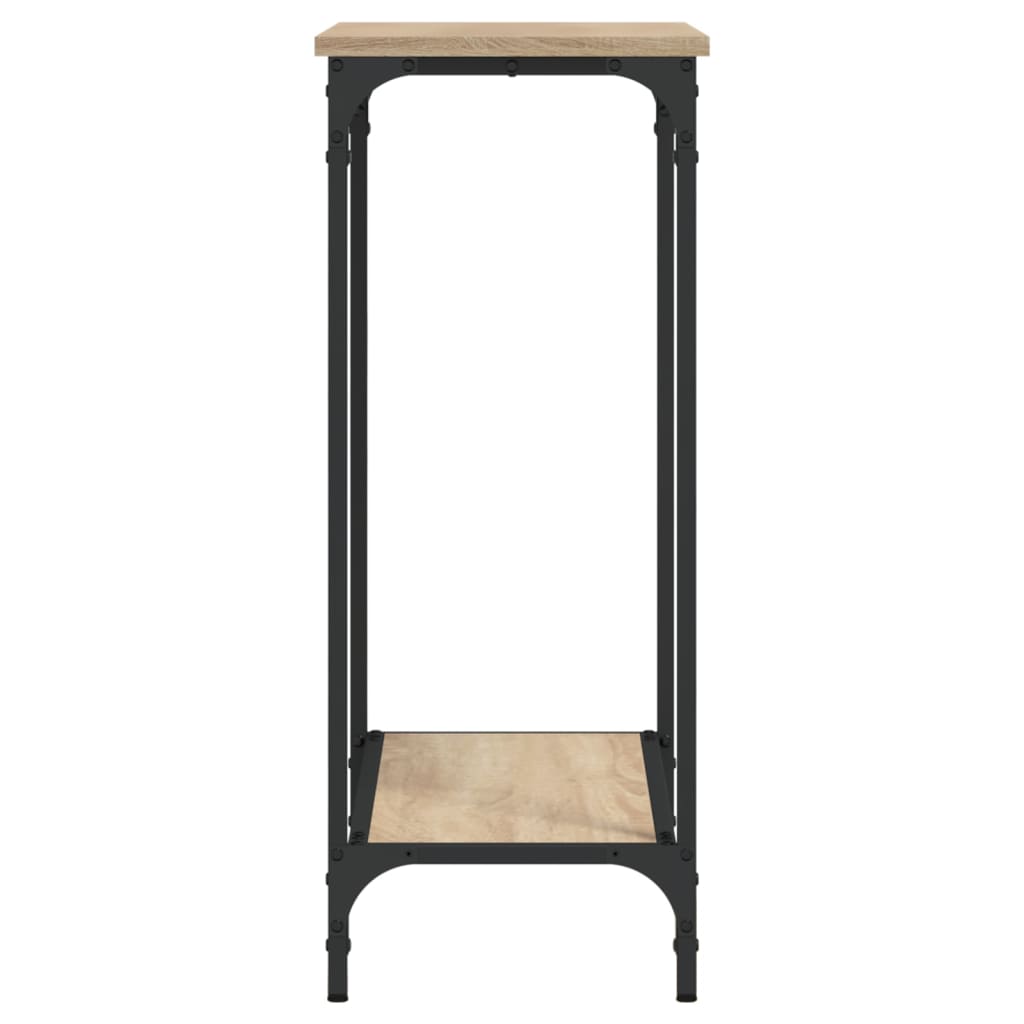 Konzolni stolić Sonoma hrast 75x30,5x75 cm Konstruirano drvo