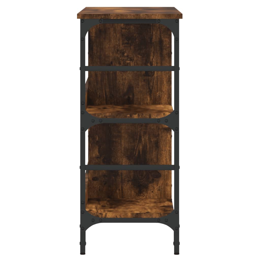 Komoda boja dimljenog hrasta 102x32x73,5 cm konstruirano drvo