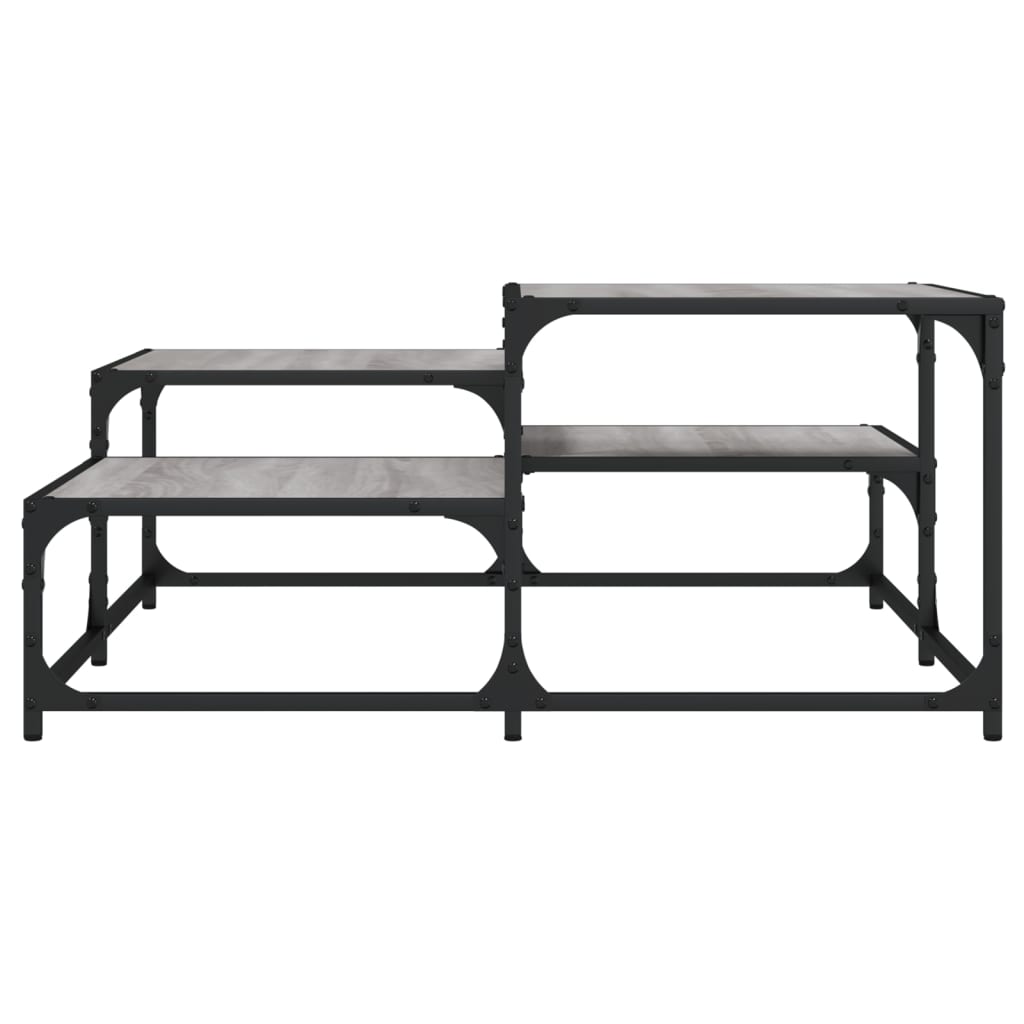 Stolić za kavu boja hrasta 87,5x87,5x40 cm konstruirano drvo