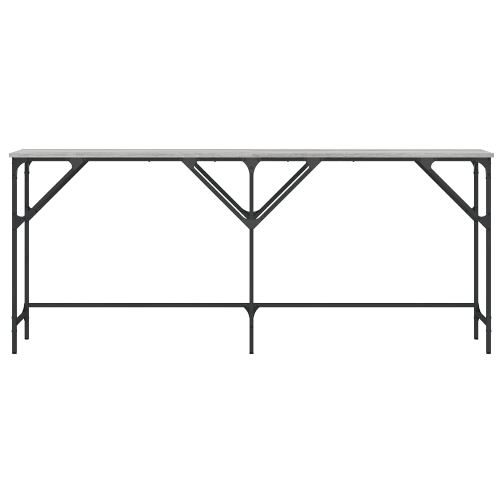 Konzolni stol boja hrasta sonome 180x29x75 cm konstruirano drvo